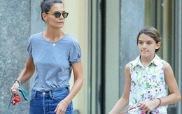 Katie Holmes đi chơi với con gái sau chia tay bạn trai
