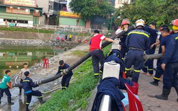 Chùm ảnh: Hiện trường tan hoang sau đám cháy lớn ở nhà máy phích nước Rạng Đông