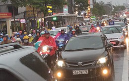 Hà Nội: Mưa to khiến nhiều tuyến đường ùn tắc nghiêm trọng trước ngày nghỉ Quốc khánh