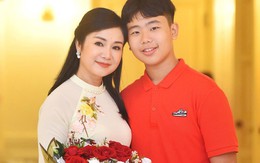 Ngoại hình lớn phổng phao của con trai út NSND Thu Hà "Lá ngọc cành vàng"