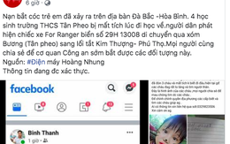 Những người tung tin thất thiệt 4 nữ sinh bị bắt cóc ở Hòa Bình có thể bị xử lý thế nào?