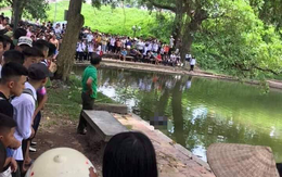 Hà Nội: Phát hiện thi thể người phụ nữ tử vong dưới hồ