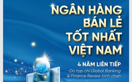 VietinBank tự hào 4 năm liên tiếp đạt giải "Ngân hàng Bán lẻ tốt nhất Việt Nam"