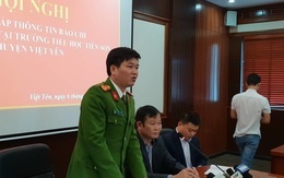 Họp báo chính thức thông tin vụ thầy giáo bị tố dâm ô hàng loạt bé gái tiểu học ở Bắc Giang