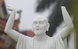 Hà Nội: Người dân bức xúc trước việc 16 pho tượng La Hán bị kẻ xấu chặt phá