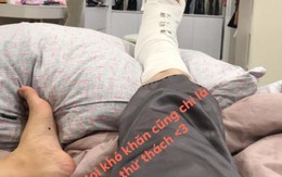Gặp chấn thương ở chân, Hương Giang đăng đàn nhờ hỗ trợ tìm bác sĩ chỉnh hình