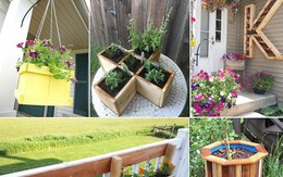 15 ý tưởng tự tạo hộp trồng cây tạo điểm nhấn đặc biệt cho ngôi nhà