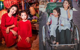 Diễn viên Mai Phương dẫn con gái đi du lịch Hội An sau bạo bệnh