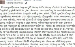Bảo mẫu của con trai Thu Thủy lên tiếng về Kin Nguyễn hậu lùm xùm cấu tay: 'Ba dượng không bao giờ được như ba ruột'