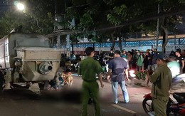 2 thanh niên tông vào trục máy bơm bê tông đỗ giữa đường phố Sài Gòn, tử vong tại chỗ