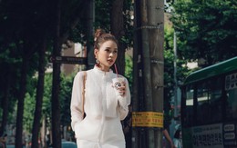 Diện áo sơ mi xuyên thấu, bạn cứ học Sam và Yến Trang thì sẽ đạt đến đỉnh cao của sự tinh tế