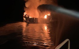 Vụ cháy tàu Conception: Không hy vọng tìm thấy người còn sống sót
