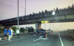 Người đàn ông phi xe máy trên cao tốc Trung Lương gây tai nạn liên hoàn