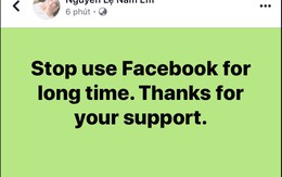 Nam Em tuyên bố ngừng sử dụng Facebook một thời gian dài