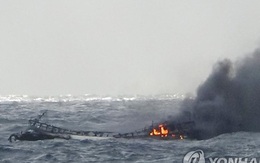 Cháy tàu cá: 6 ngư dân Việt Nam mất tích tại Hàn Quốc