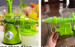 Đặt máy ép rau quả, cô nàng giận tím mặt khi nhận về món hàng như đồ chơi trẻ con