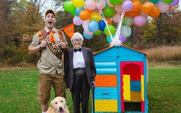 Cụ bà 93 tuổi và cháu trai bất ngờ nổi tiếng mạng xã hội vì cách ăn mặc và biểu cảm "lầy lội"