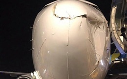Máy bay Vietnam Airlines suýt đâm phải vật thể lạ khi hạ cánh xuống sân bay Nội Bài