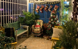 Sân thượng sắc màu rực rỡ đẹp cuốn hút đón Noel của mẹ đảm ở Nha Trang