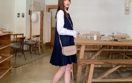 Combo váy áo được gái xinh xứ Hàn diện: Hack tuổi siêu ổn và thừa điểm thanh lịch để diện đến công sở