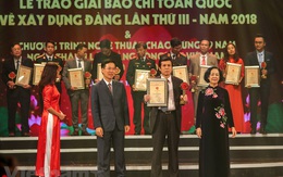 57 tác phẩm báo chí xuất sắc đạt giải Búa liềm vàng lần thứ IV năm 2019