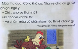 Phụ huynh than nhiều truyện trong Tiếng Việt 1 không rõ tính giáo dục