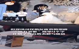 Phù dâu bất ngờ gây chú ý khi cưỡng hôn chú rể trước đông đảo quan khách, cô dâu chỉ biết "đứng hình" giữa hôn lễ