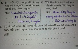 Toán lớp 2 có đáp án siêu dễ: "Có 5 quả cam. Làm sao chia đều 5 bạn, mỗi bạn 1 quả, nhưng trong rổ vẫn còn 1 quả?"