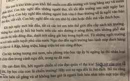 Học sinh điền 4 từ vào bài tập môn tiếng Việt, cô giáo nhẹ nhàng phê "Sai yêu cầu" nhưng câu chuyện phía sau mới bất ngờ