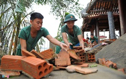 Nhà lưu niệm tướng Võ Nguyên Giáp hỏng nặng sau trận lũ lịch sử