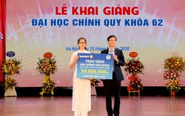 ĐH Kinh tế quốc dân tặng thưởng tân thủ khoa 50 triệu đồng