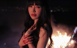 Elly Trần quay cảnh 'nóng' trong MV đầu tay