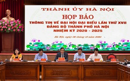 Đại hội lần thứ XVII Đảng bộ TP Hà Nội nhiệm kỳ 2020-2025 diễn ra trong ba ngày 11, 12, 13/10