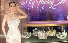 Cận cảnh chiếc vương miện của Hoa hậu Việt Nam 2020 với những con số gây "choáng"