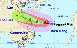 Vùng tâm bão số 13 đi qua, chỉ cho học sinh trở lại trường học khi đảm bảo an toàn