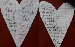 Bức thư "tỏ tình" của cô bé lớp 4 gây sốt cộng đồng mạng, bất ngờ nhất là phản ứng người nhận thư và câu nhận xét cực chất từ cô giáo