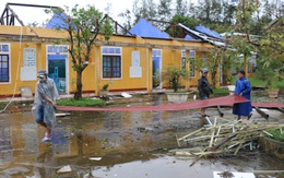 Ảnh: Thiệt hại ban đầu do bão số 13 ở Thừa Thiên - Huế