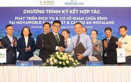 Tập đoàn Novaland và Bệnh viện Đại học Y Hà Nội hợp tác phát triển dịch vụ, cơ sở y tế tại NovaWorld Phan Thiet