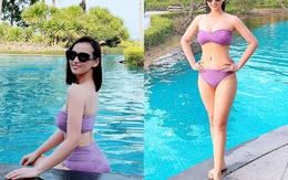 U40 Lã Thanh Huyền "nổi loạn" với bikini khoe đường cong nuột nà