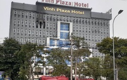 Nghệ An: Dập tắt đám cháy tại khách sạn Vinh Plaza