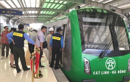 Chạy thử tàu đường sắt Cát Linh – Hà Đông, dự án sắp "về đích" vào đầu năm 2021?