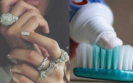 Đeo bạc mà bị xỉn màu, hãy làm theo cách sau đây để luôn được sáng bóng như mới