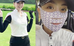 Ra sân đánh golf đâu chỉ giữ dáng, Mai Ngọc tranh thủ nâng cơ mặt với món làm đẹp độc