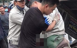 Hà Nội: Xe ba gác va chạm kinh hoàng với ô tô, một người dập nát đôi chân