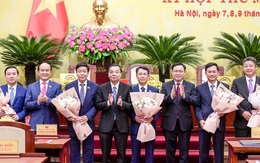 Hà Nội phân công nhiệm vụ Chủ tịch và 6 Phó Chủ tịch UBND Thành phố