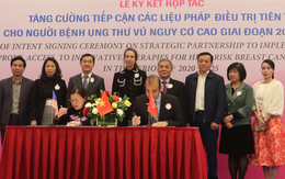 Bệnh nhân ung thư vú Việt Nam được tiếp cận liệu pháp điều trị tiên tiến