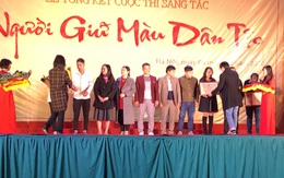 Trao giải cuộc thi "Người giữ màu dân tộc"