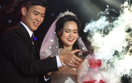 5 điểm ấn tượng trong đám cưới cầu thủ Duy Mạnh và hotgirl Quỳnh Anh