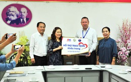 MM Mega Market Việt Nam tặng 20,000 khẩu trang cho bệnh viện Nhi đồng 1