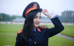 Ngắm vẻ đẹp lấp lánh của hot girl Đại học Kiểm sát Hà Nội